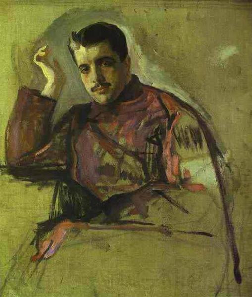 Valentin Serov Portrait of Sergei Diaghilev Germany oil painting art